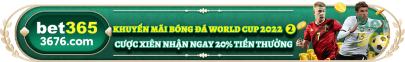 thể thao thắng cược xiên thưởng thêm 20% tại bet365vnd